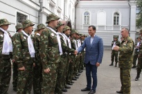 6.09.14 Сергей Тен награжден медалью «75-летие Победы на Халхин-Голе»