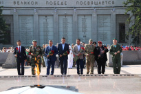 16.08.2024 Торжественная церемония отправки VI Международной молодёжной экспедиции «Память сильнее времени»