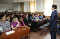 22.09.15 Встреча со студентами филиала Московского государственного технического  университета гражданской авиации